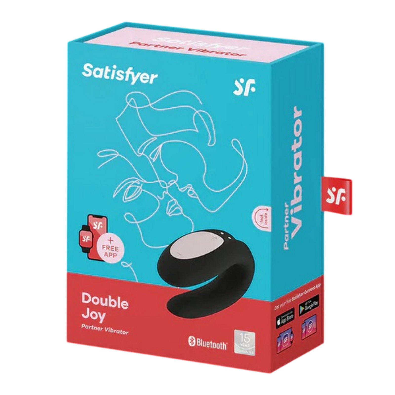 Новинка раздела Секс игрушки - Satisfyer Partner Double Joy, черный