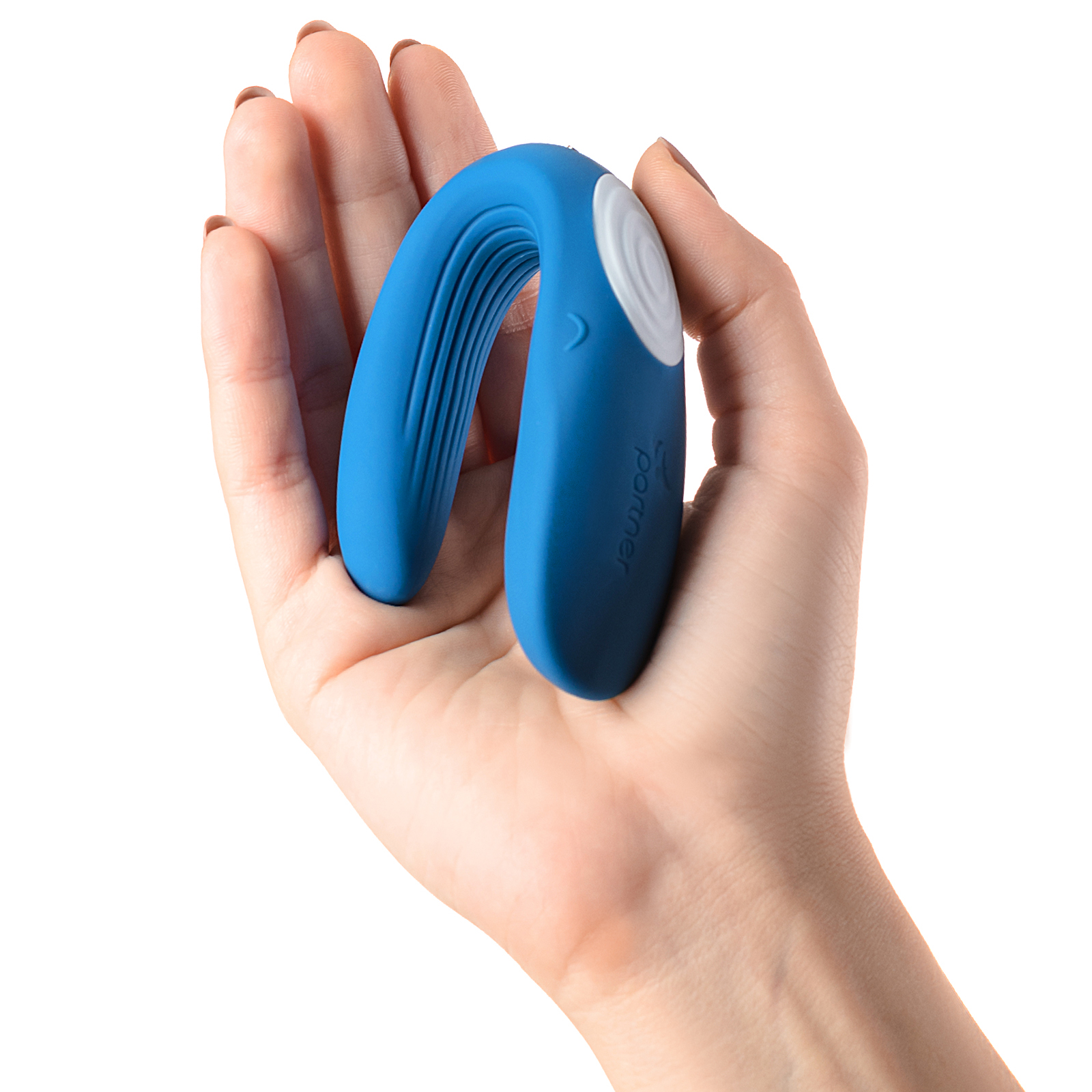 Satisfyer Partner Whale, синий - Многофункциональный стимулятор для пар - купить в секс шопе