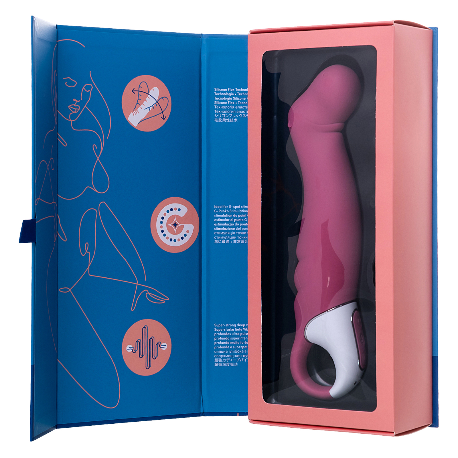 Satisfyer Vibes Petting Hippo, розовый — фото 7