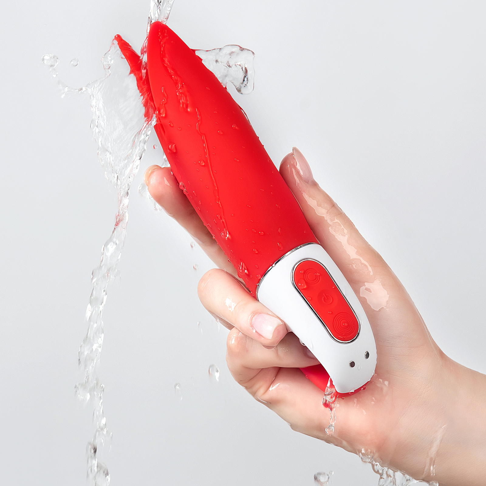Satisfyer Vibes Power Flower, красный - подробные фото в секс шопе Condom-Shop