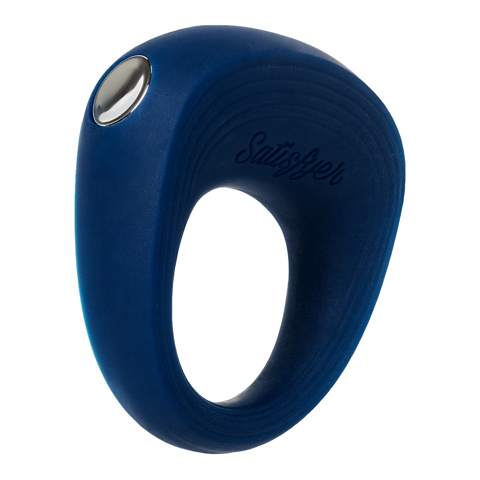 Satisfyer Power Ring, синее, Эрекционное кольцо с вибрацией, 5,5 см