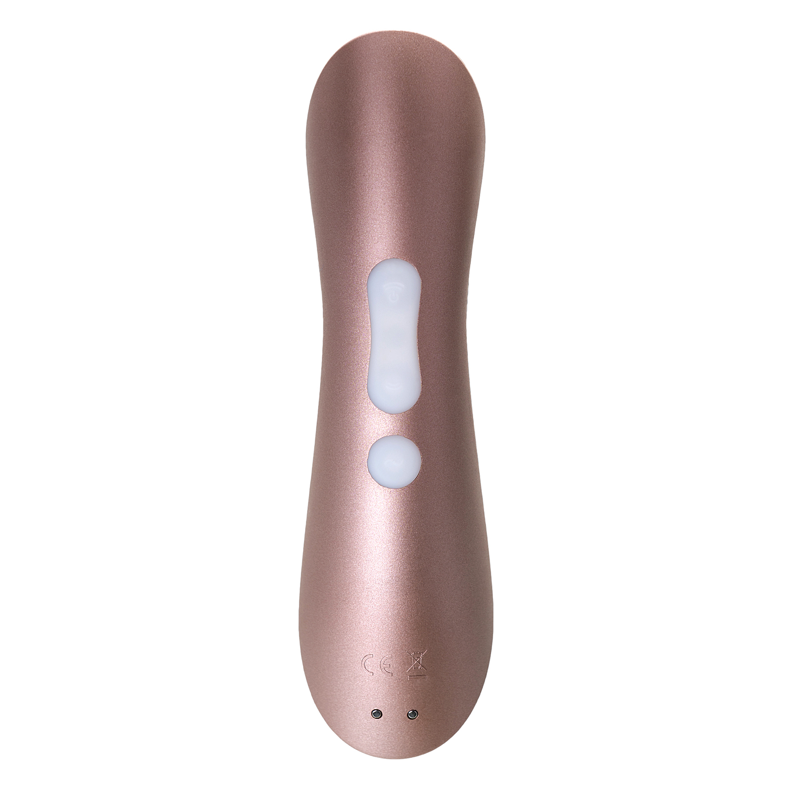 Satisfyer Pro 2+, розово-золотой - Вакуум-волновой бесконтактный стимулятор клитора с вибрацией - купить в секс шопе