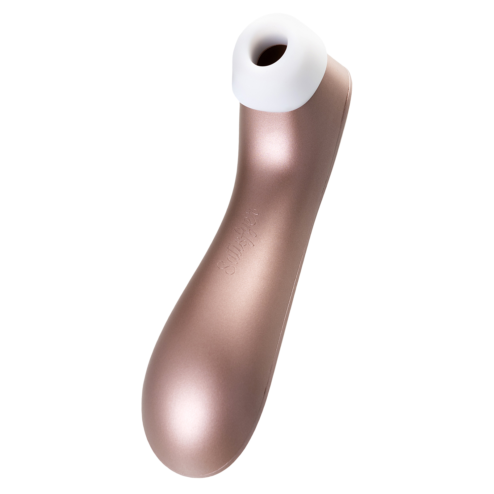 Satisfyer Pro 2+, розово-золотой, Вакуум-волновой бесконтактный стимулятор клитора с вибрацией