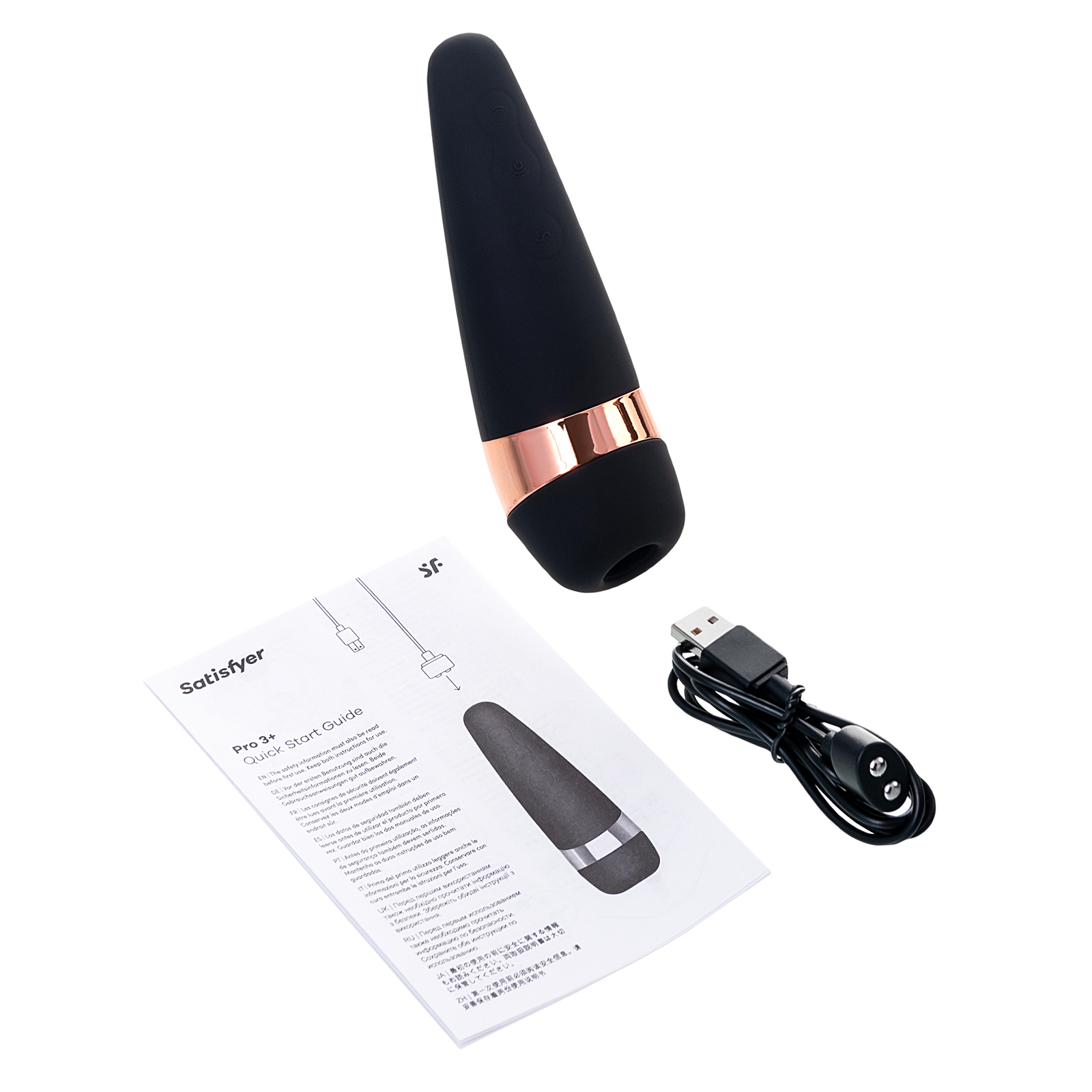 Новинка раздела Секс игрушки - Satisfyer Pro 3 Vibration, черный