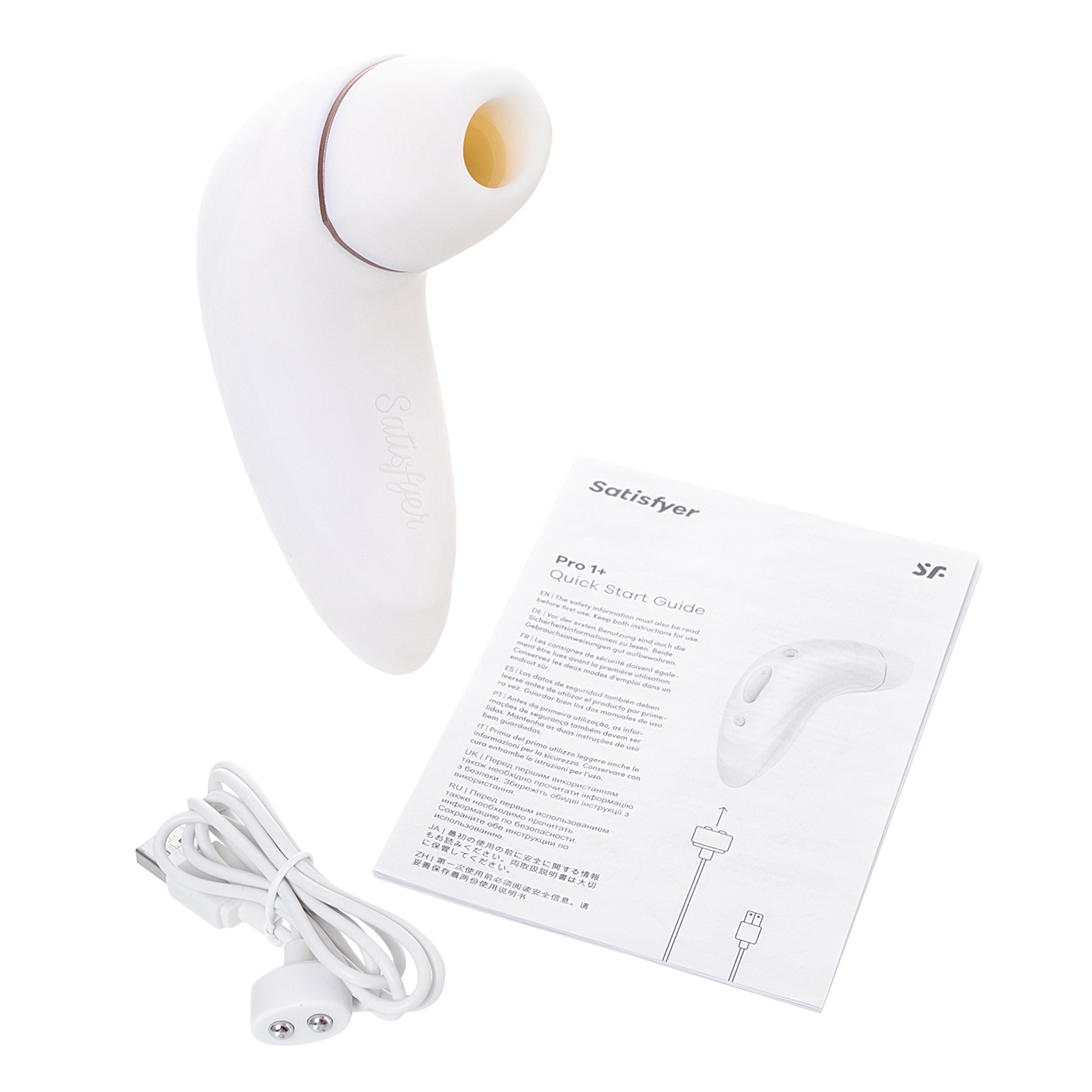 Satisfyer Pro Plus Vibration, белый - подробные фото в секс шопе Condom-Shop