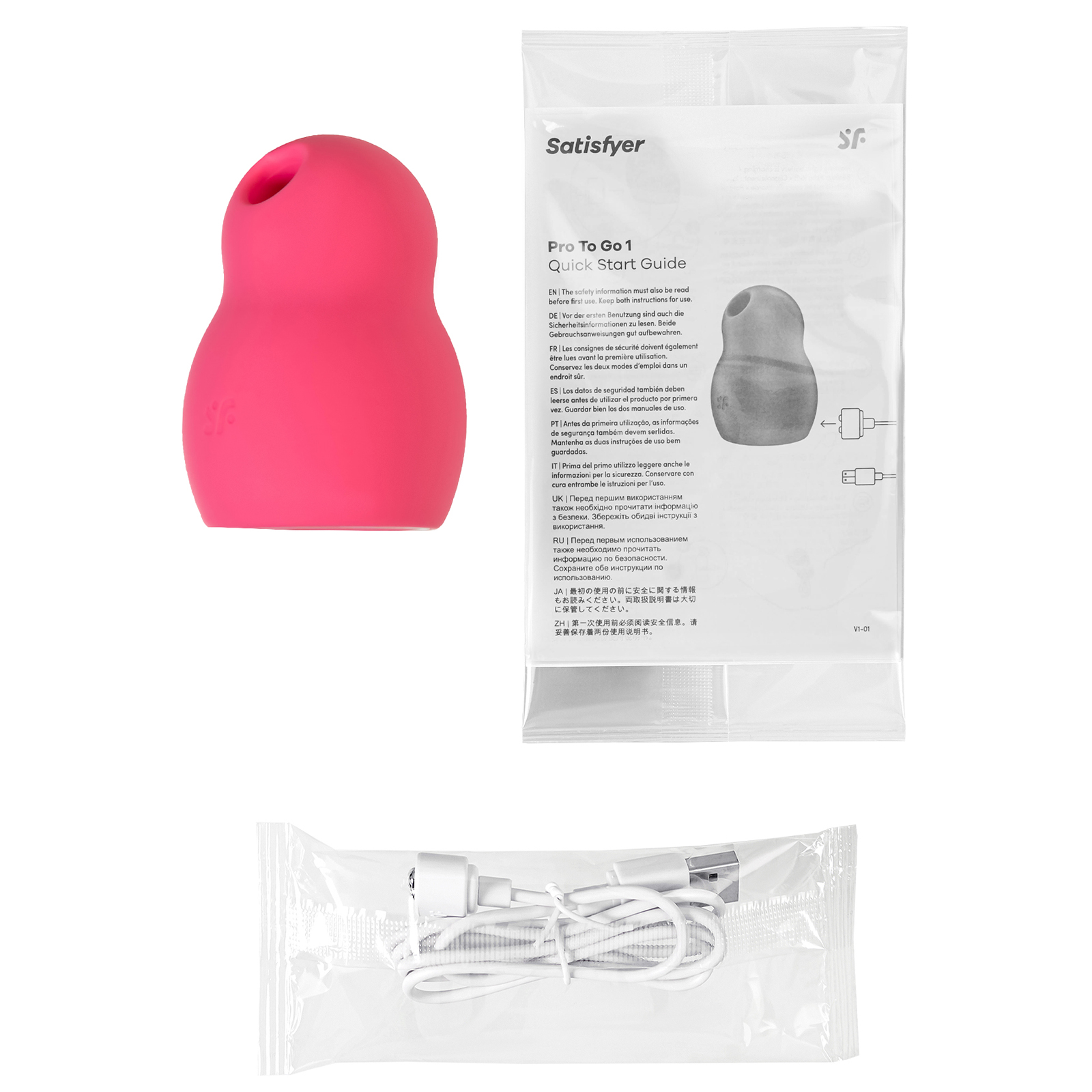 Satisfyer Pro To Go 1, красный — фото 6