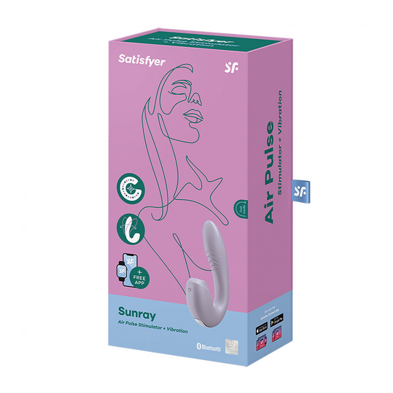 Satisfyer Sunray, фиолетовый - фото 7