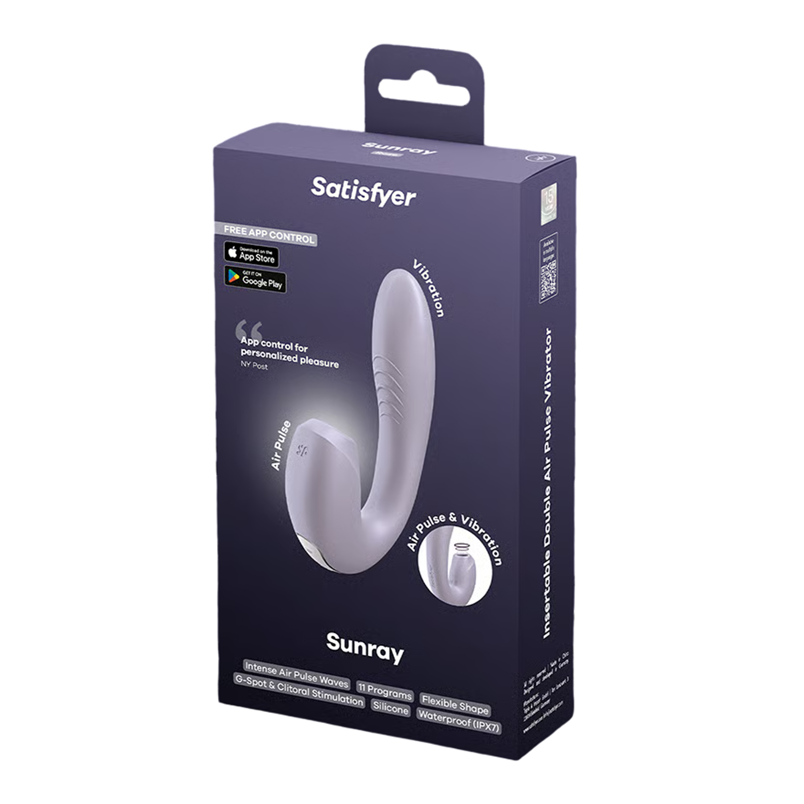 Satisfyer Sunray, фиолетовый - фото 8