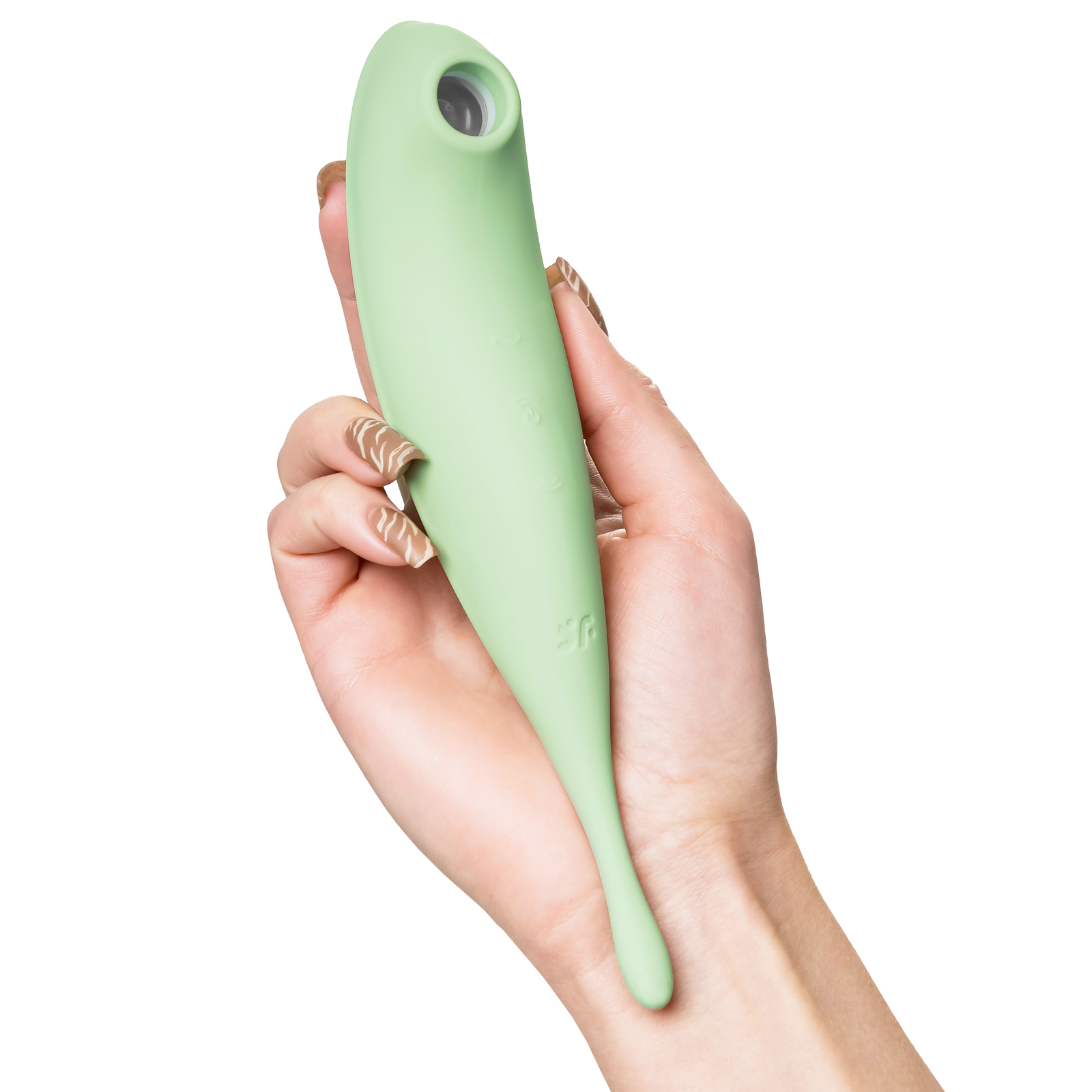 Новинка раздела Секс игрушки - Satisfyer Twirling Pro Connect App, мятный