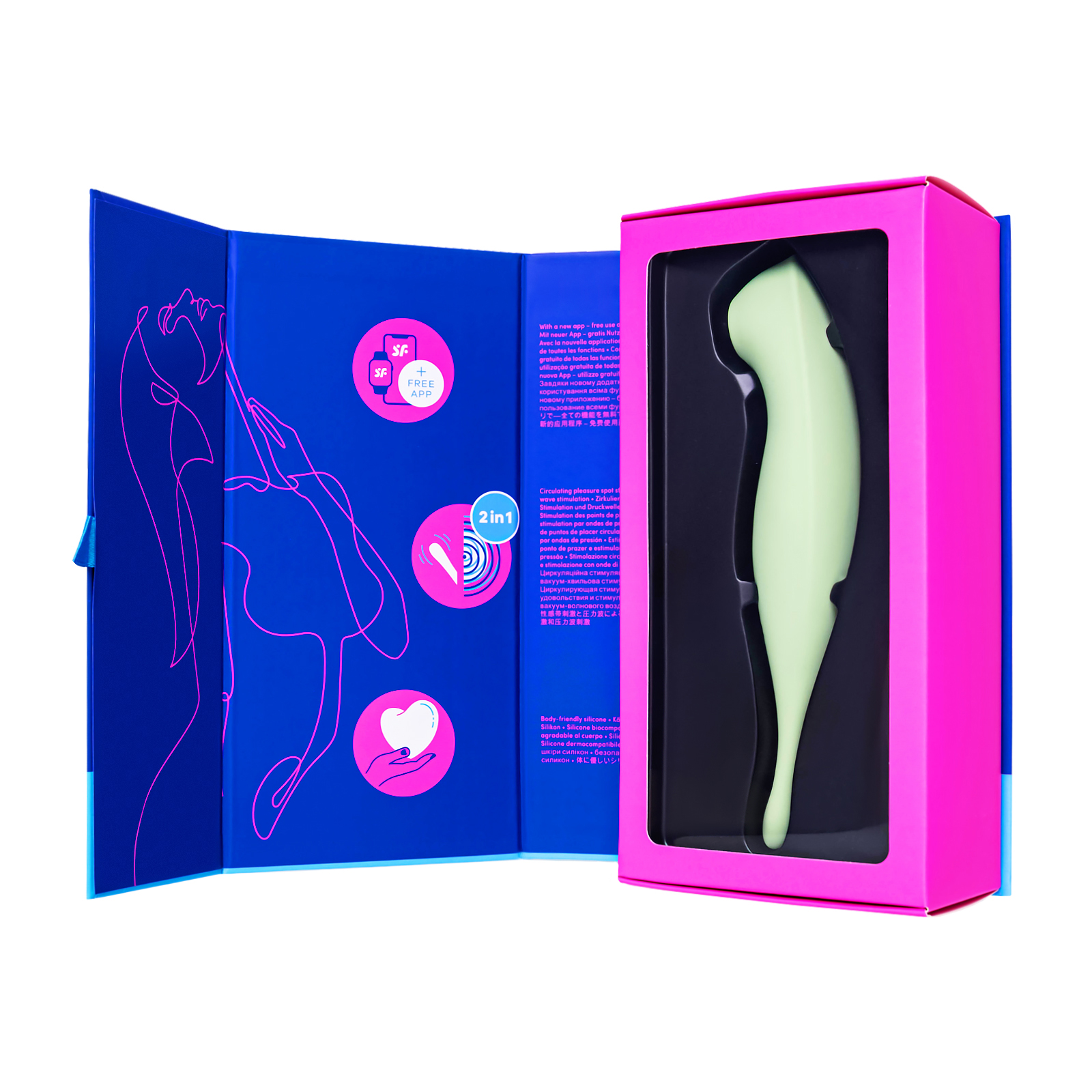 Satisfyer Twirling Pro Connect App, мятный - фото 7