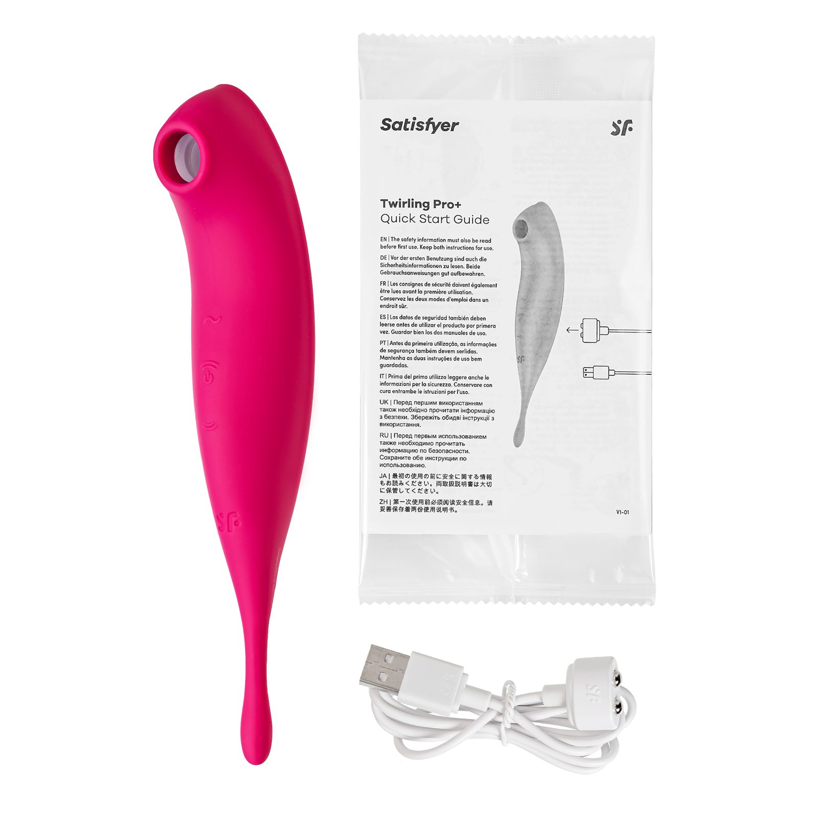 Satisfyer Twirling Pro Connect App, красный — фото 6