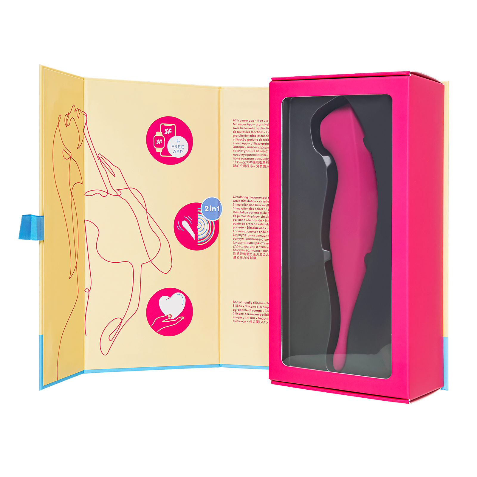 Satisfyer Twirling Pro Connect App, красный — фото 7