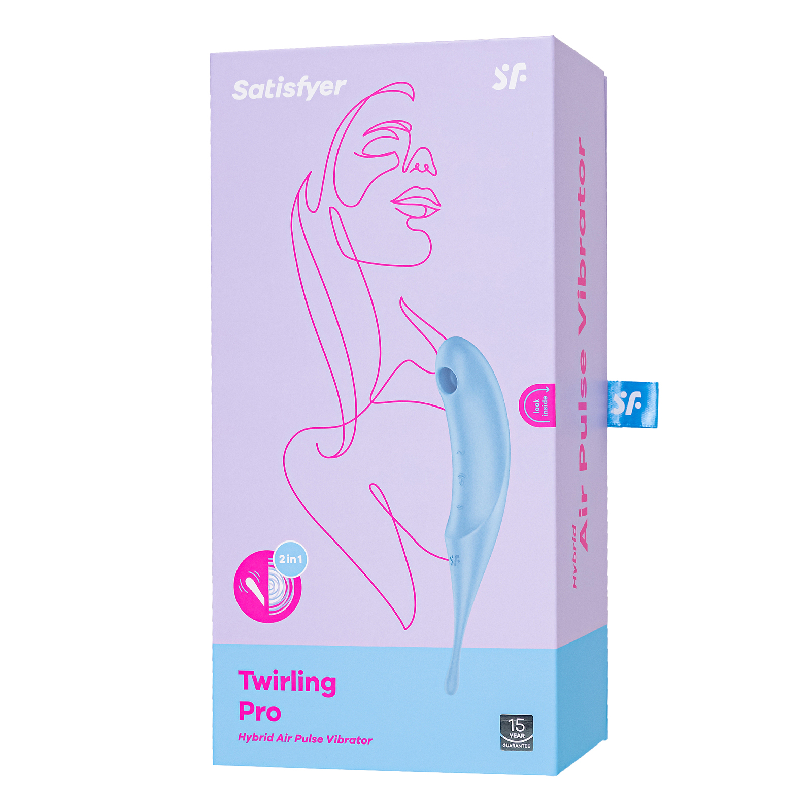 Satisfyer Twirling Pro, голубой, 20 см - фото 7