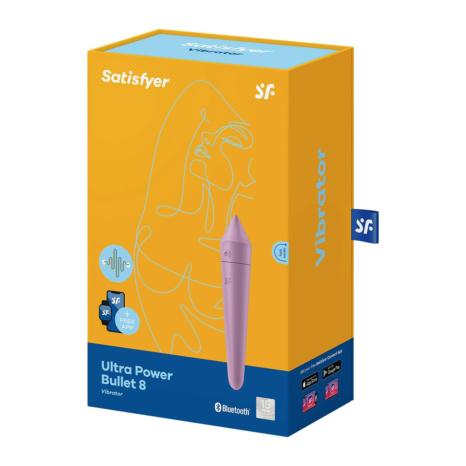 Satisfyer Ultra Power Bullet 8, лиловый - фото 7