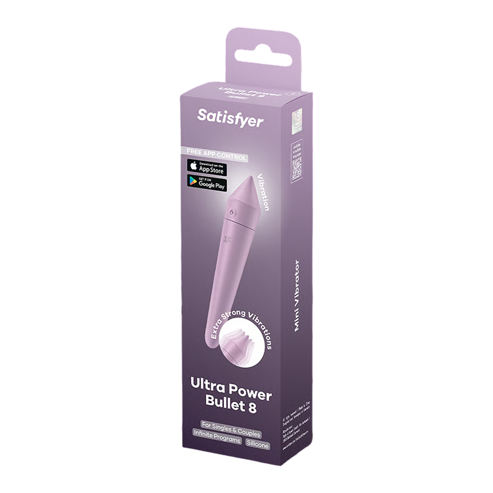 Satisfyer Ultra Power Bullet 8, лиловый - фото 8