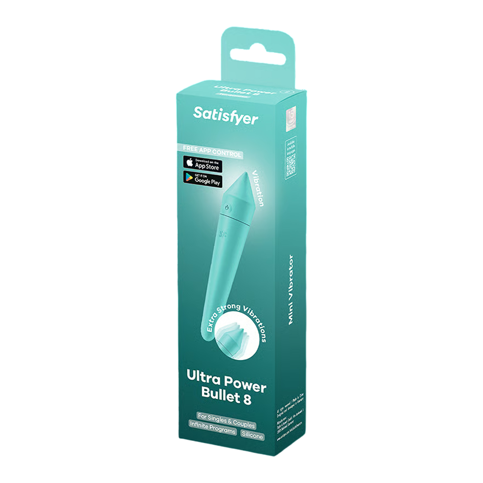 Satisfyer Ultra Power Bullet 8, бирюзовый - фото 8