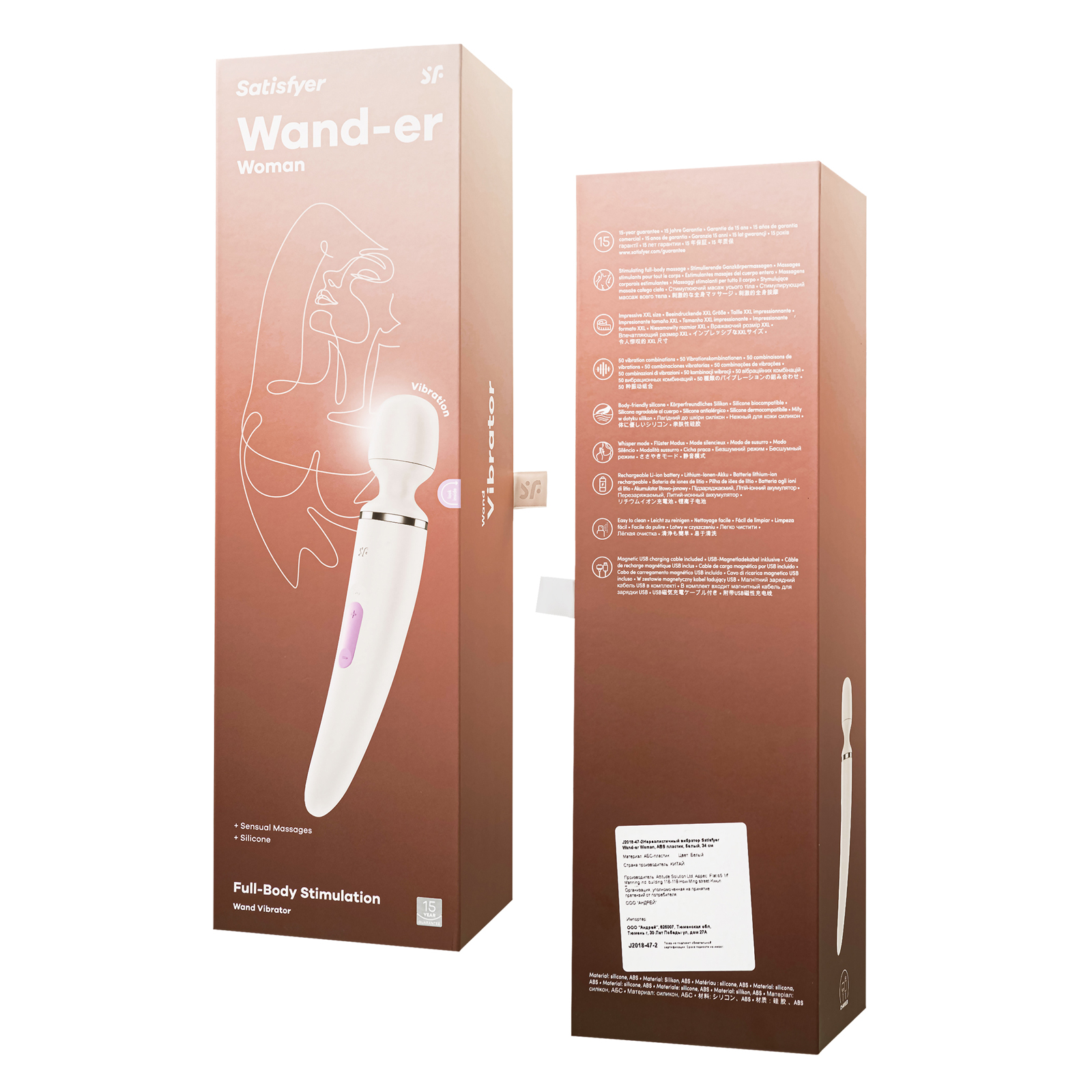 Satisfyer Wand-er Woman, белый - фото 7