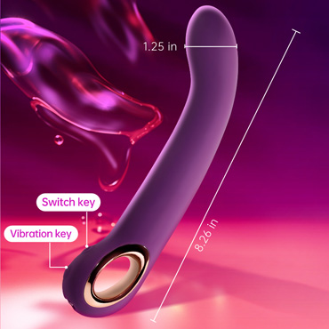 Вибратор Secwell MINIMALIST G-SPOT, фиолетовый, С гладкой поверхностью и другие товары Secwell с фото