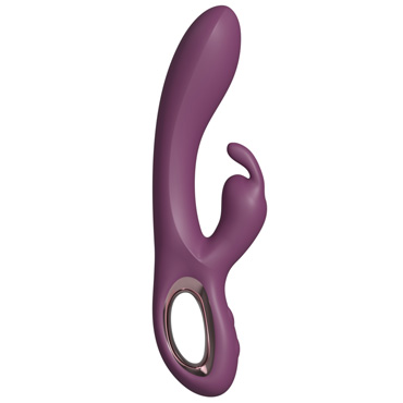 Силиконовый вибратор-кролик Secwell, фиолетовый - фото, отзывы