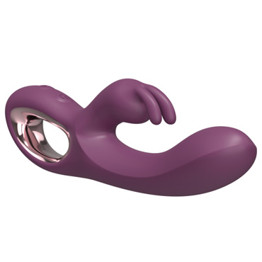 Силиконовый вибратор-кролик Secwell, фиолетовый -  - купить в секс шопе