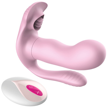 Многофункциональный вибратор Secwell с тройной стимуляцией