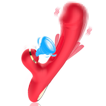 Вибратор-кролик Secwell с вакуумной стимуляцией клитора