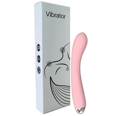 Гибкий силиконовый вибратор Secwell, розовый