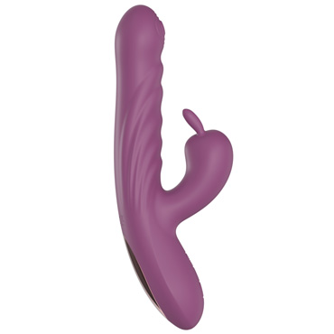 Вибратор-кролик Secwell с эффектом фрикций, фиолетовый - фото, отзывы