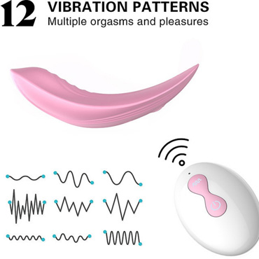 Вибратор в трусики Secwell, розовый - подробные фото в секс шопе Condom-Shop