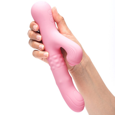 Вибратор-кролик SeLove ComePlay, розовый - фото, отзывы