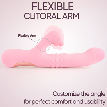 Новинка раздела Секс игрушки - Вибратор-кролик SeLove ComePlay, розовый