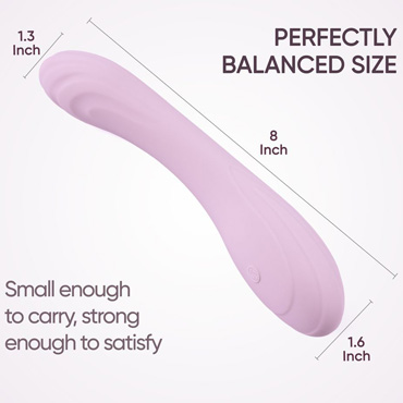 Новинка раздела Секс игрушки - Вибратор SeLove CurveRush, розовый