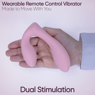 Двойной вибратор SeLove DuoFlex, розовый - подробные фото в секс шопе Condom-Shop