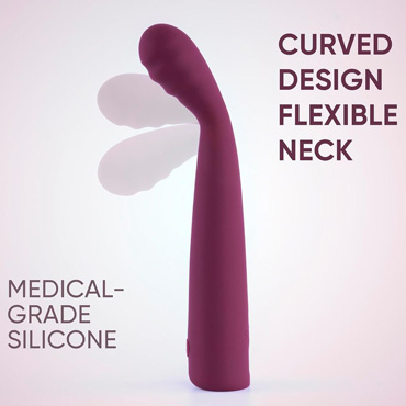 Вибратор SeLove TouchBend, фиолетовый - фото, отзывы