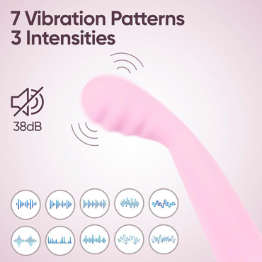 Вибратор SeLove TouchBend, розовый - фото 7