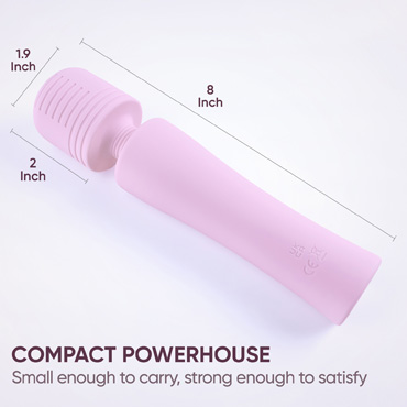 Вибратор-ванд SeLove PulseWand, розовый - фото, отзывы