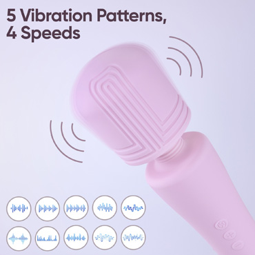 Вибратор-ванд SeLove PulseWand, розовый - Компактный и многофункциональный - купить в секс шопе