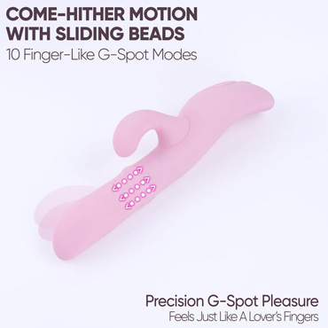 Вибратор-кролик Selove Wave, розовый - фото, отзывы