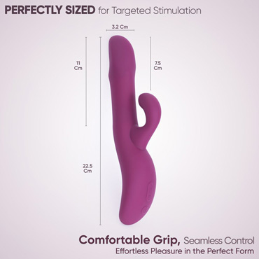 Новинка раздела Секс игрушки - Вибратор-кролик Selove Surge, фиолетовый
