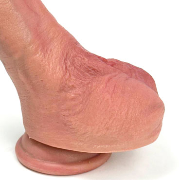 SGAN Фаллоимитатор на присоске №58, телесный, C мошонкой и фиксацией формы и другие товары SGAN с фото