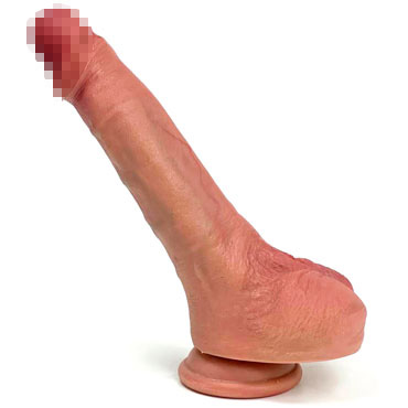 SGAN Фаллоимитатор на присоске №58, телесный