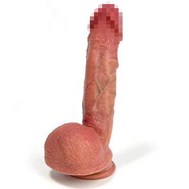 SGAN Фаллоимитатор на присоске №75S, телесный - фото, отзывы