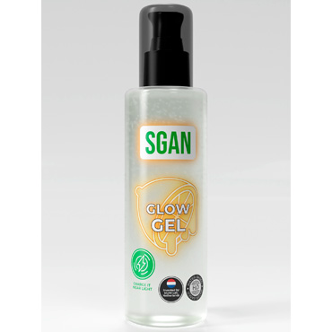 SGAN Лубрикант GLOW GEL с эффектом свечения, 110 мл