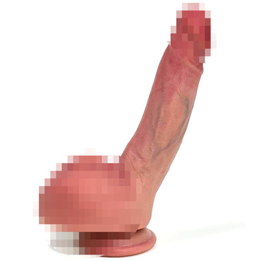 SGAN Фаллоимитатор с мошонкой №76, телесный