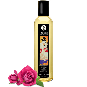 Shunga Erotic Massage Oil Aphrodisia - Roses, 240 мл