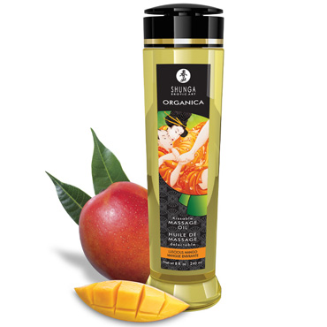 Массажное масло для тела Shunga Сочное Манго, 240 мл