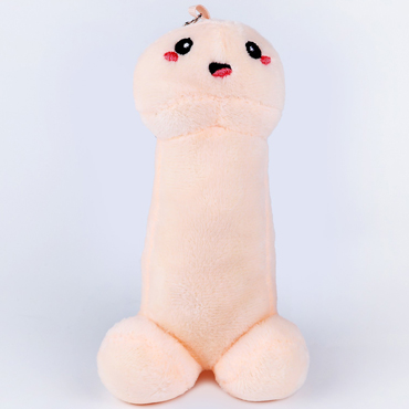 Мягкая игрушка «18+» на брелоке, 16 см, цвет МИКС