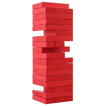 Падающая башня «Романтика» для двоих с фантами - Эротическая дженга с заданиями для пар - купить в секс шопе