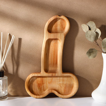 Блюдо деревянное для подачи Adelica -  - купить в секс шопе