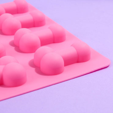 Форма для льда и шоколада «Нежно», розовая,  и другие товары Другой с фото